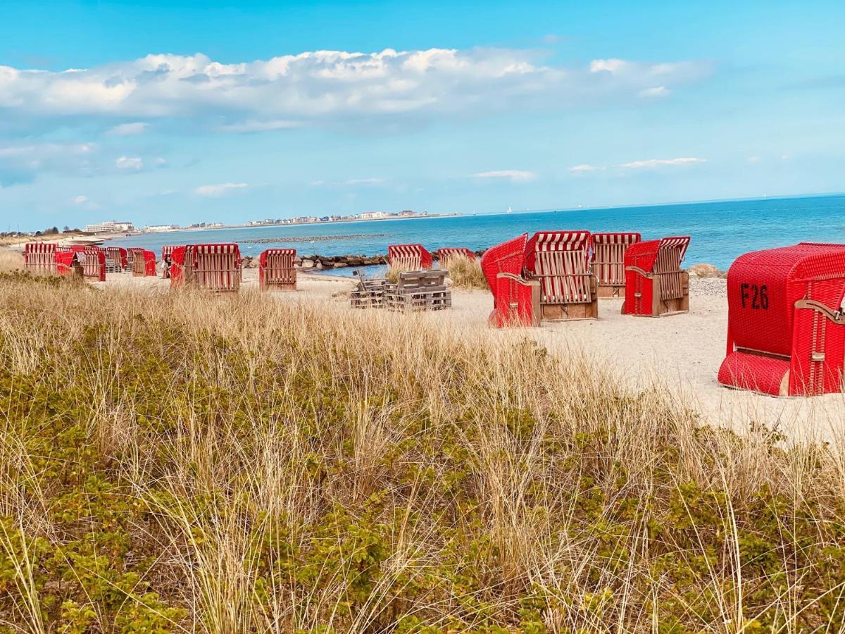 Seelund - Meeresrauschen Lauschen - Ruhiges Sonniges Apartment Mit Garten Und Terrasse Nahe Strand Und Ostsee Schönhagen Екстериор снимка